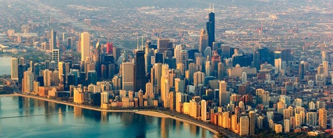 Visado para Chicago, Illinois, Estados Unidos